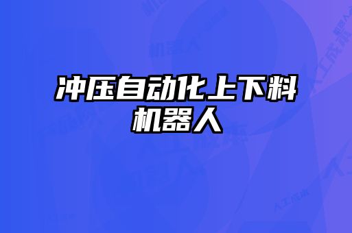 沖壓自動化上下料機(jī)器人
